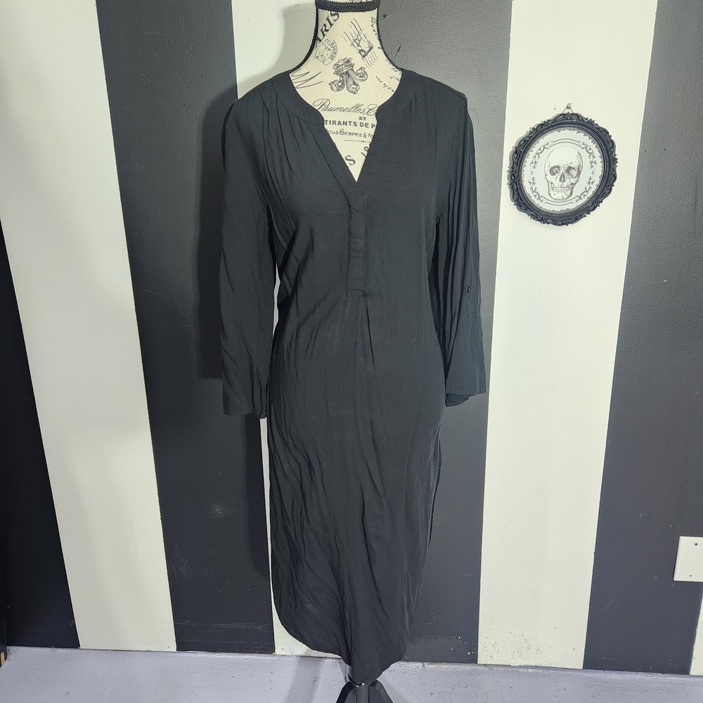 Cupio Black Long Sleeve Dress